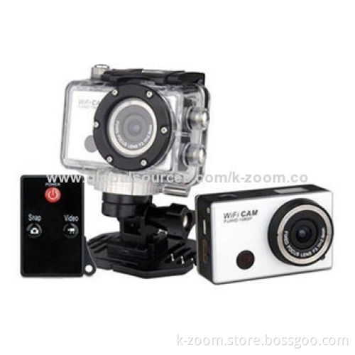Action Cameras with 120 Degrees Wide Angle Lens Viewing Angle, 1,920 x 1,080P 30fps